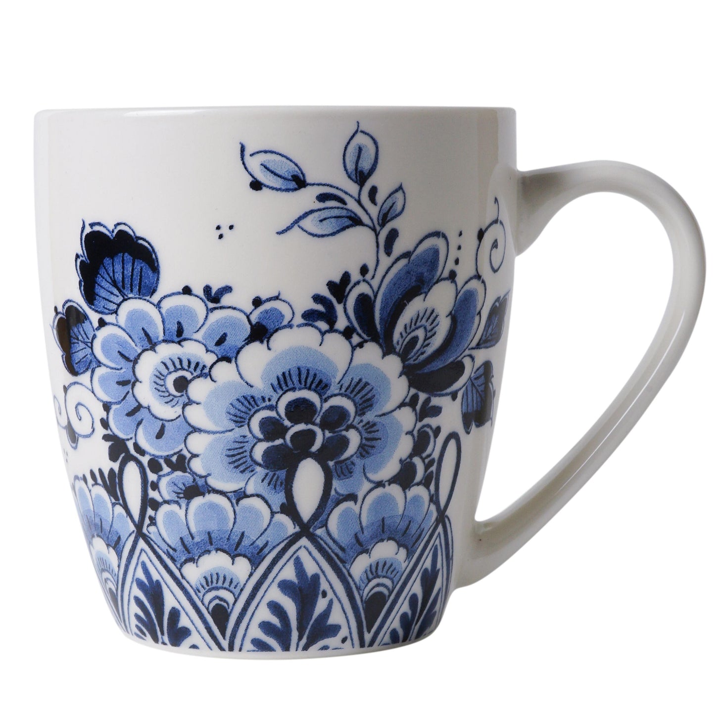 Kaffekrus blå Blomster – Heinen Delfts Blauw Krus Heinen Delfts Blauw