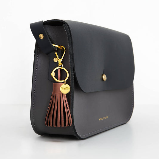 Reflekterende Kvast Vedhæng Chubby - Karamel Firefly Reflectors