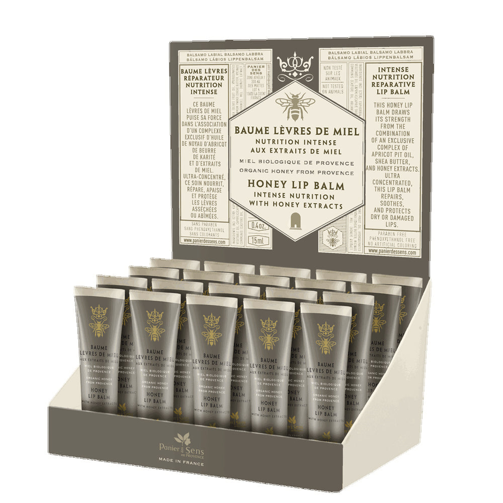 Læbebalsam Økologisk Honning & Propolis - Panier des Sens 15ml Panier des Sens
