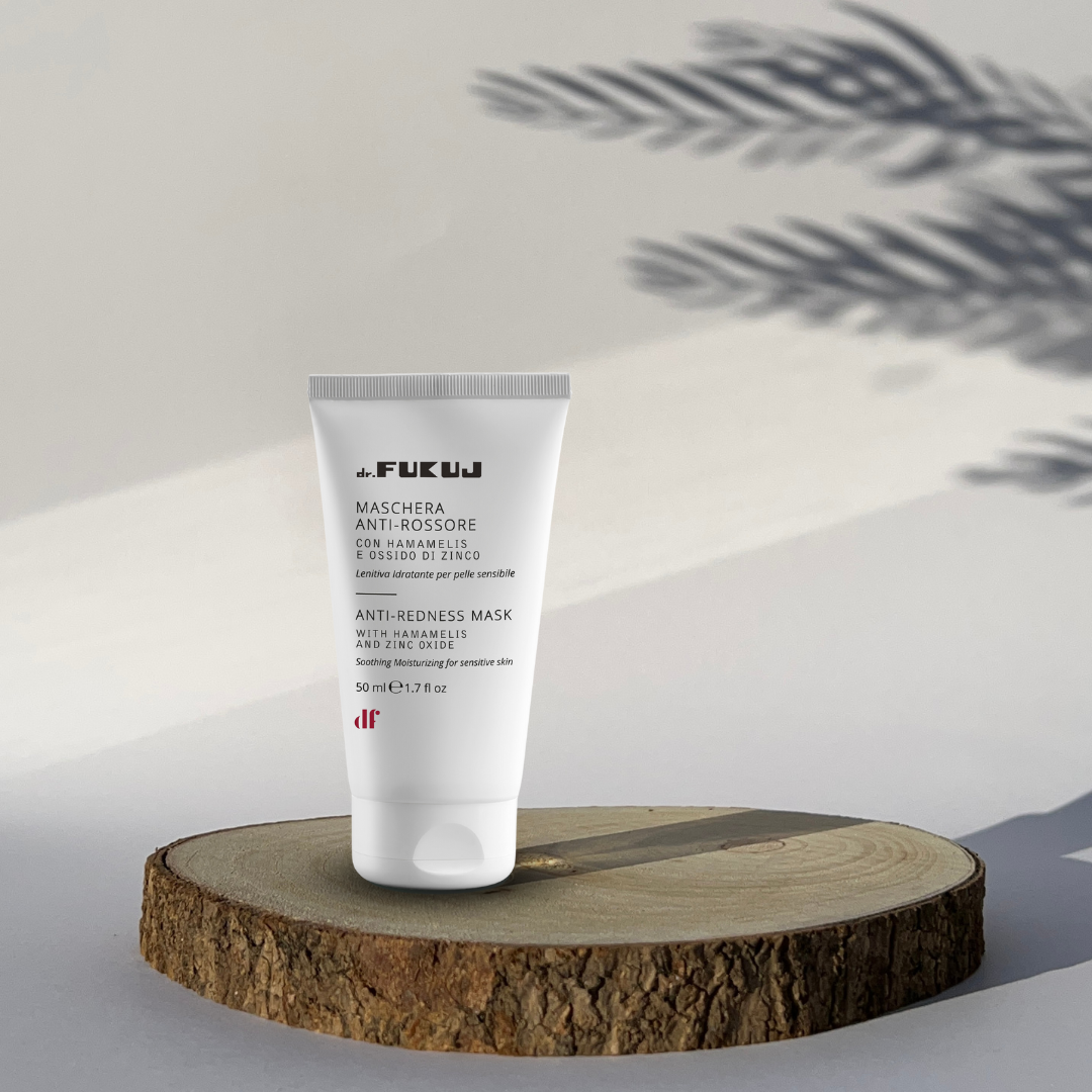 Antirødme maske - med Hamamelis og zinkoxid