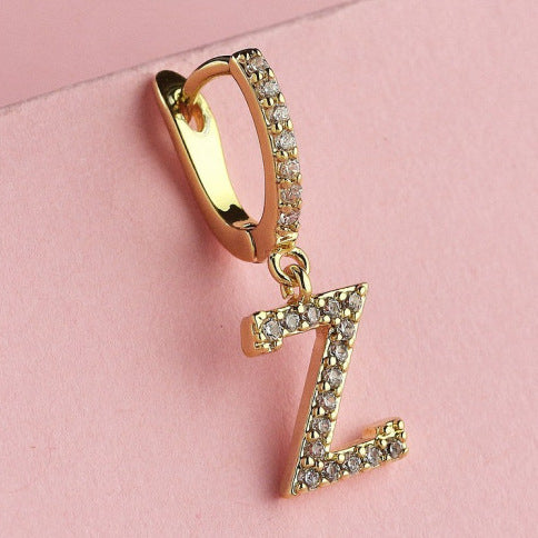 Ørering med bogstav 1 stk. Bittencph