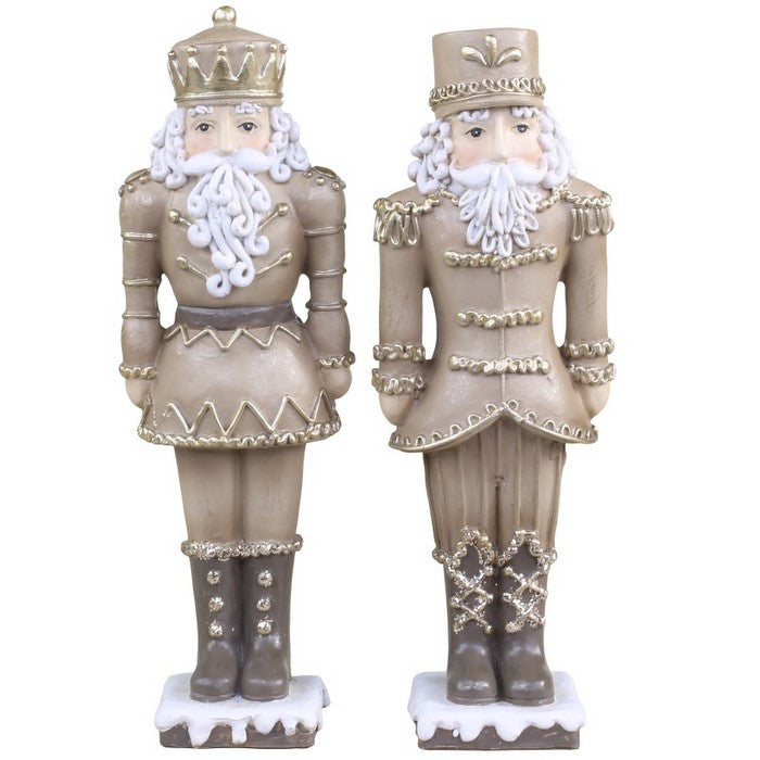 Nøddeknækker figur Mocca 2 stk Chic Antique