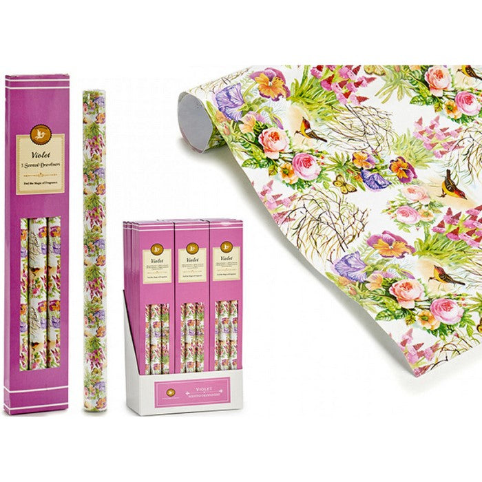 Skuffepapir med duft Violet