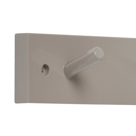 Knagerække Bungalow 3 knager Grå Bungalow