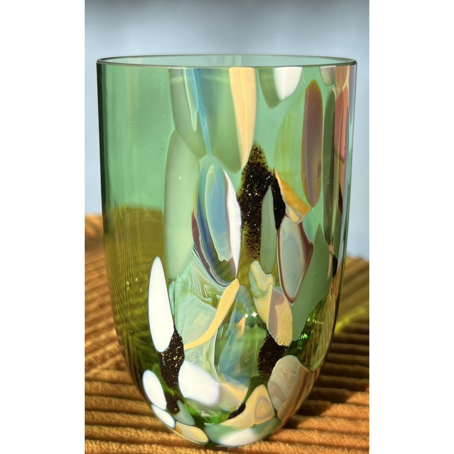 Marble tumbler Pine Green Anna Von Lipa