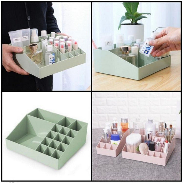 kosmetik opbevaring grøn