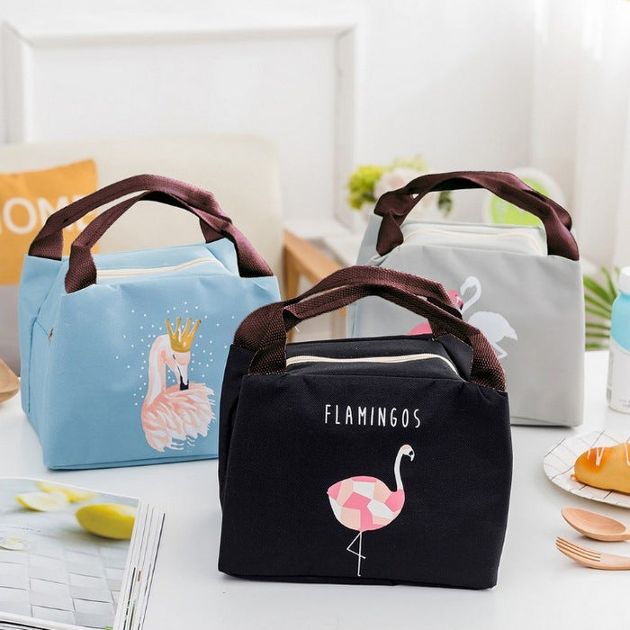 Termo taske / Madkasse Flamingo