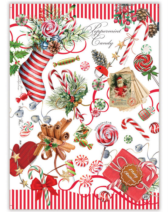 Viskestykke Peppermint Michel Design Works Michel design works