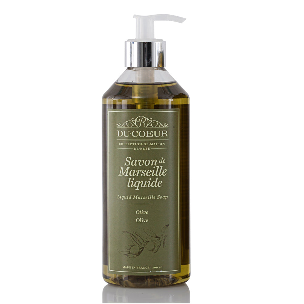 Marseille Sæbe Oliven 500ml - Du Coeur Marseille sæbe Du Coeur Default Title