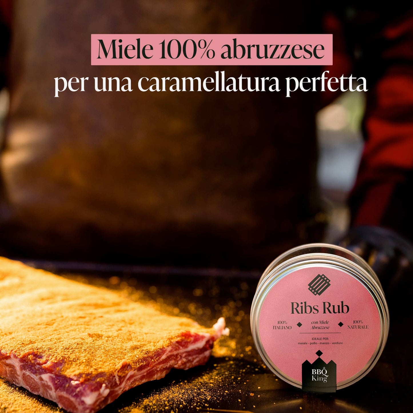 BBQ King Ribben Rub 70 g