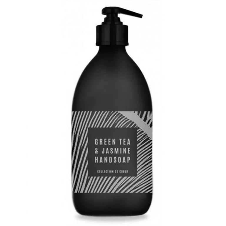 Marseille håndsæbe green Tea 500 ml glasflaske