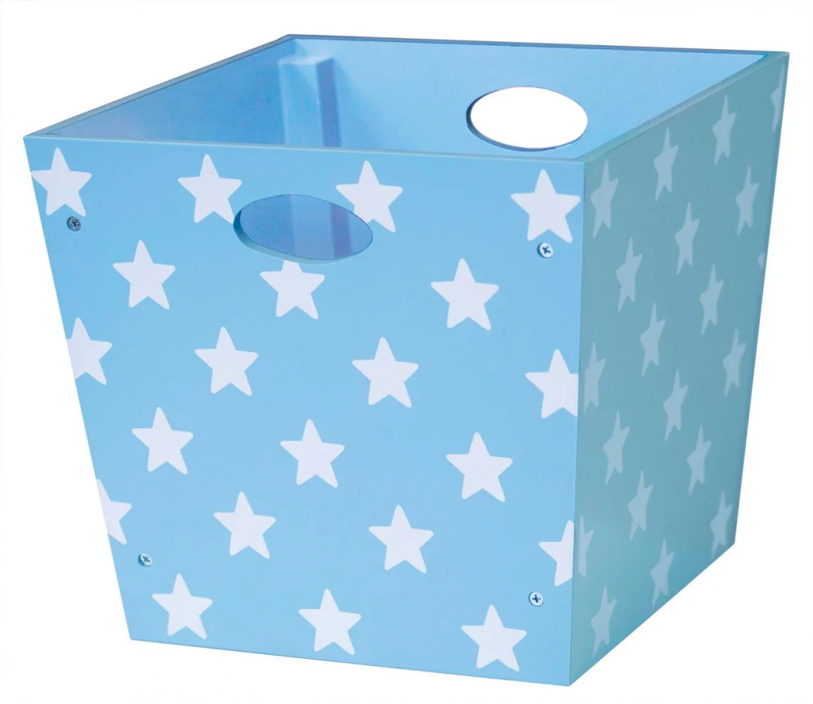 Trækasse Blå med stjerner Kids Concept