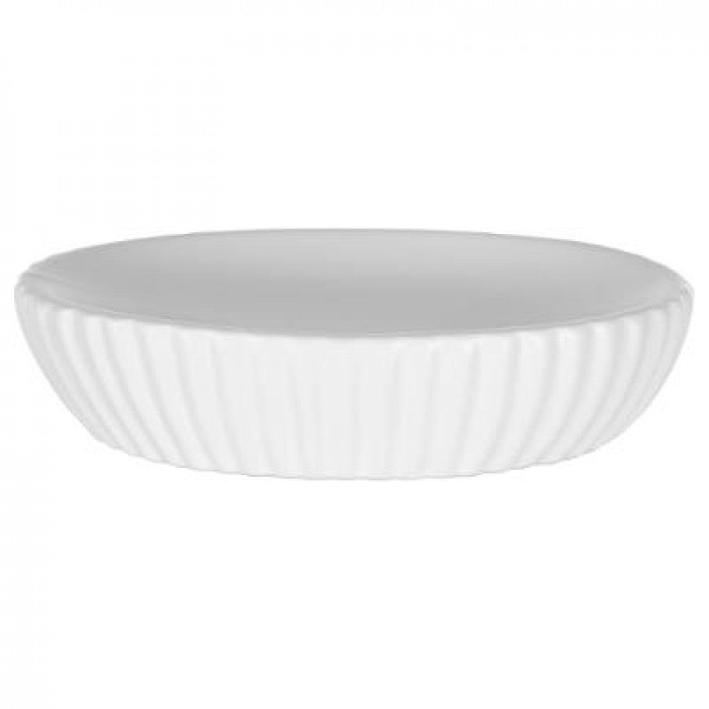 Sæbeskål i Sandsten - 5five Mat Finish 11,8x8x3cm 5five Hvid