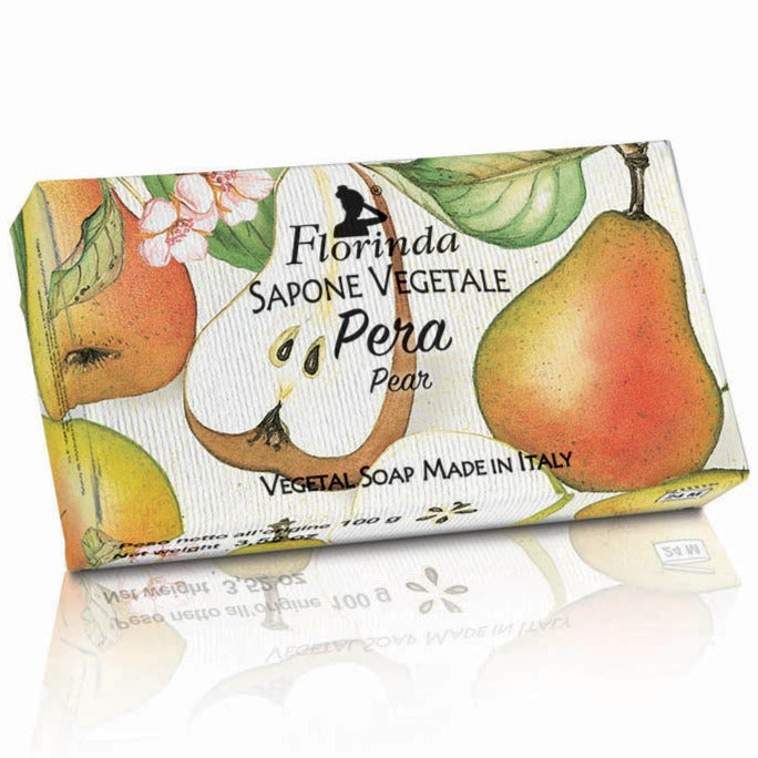 Vegetabilsk sæbe Florinda Frugt økologisk stangsæbe Florinda Pære