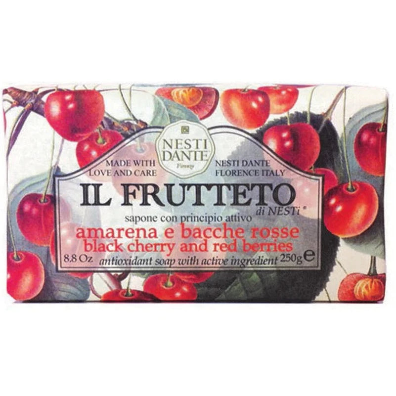 Nesti Dante Vegetabilsk Sæbe cherry & red Berries 250 gram Nesti dante