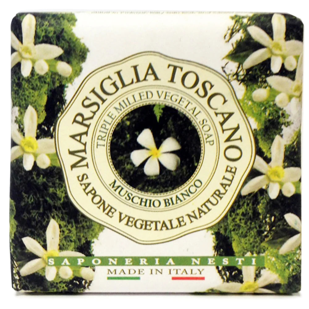 Fine Natual soap Muschio Bianco 200 gram