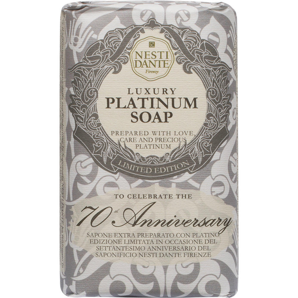 Nesti Dante Platinum Soap 250g - Luksus Sæbe med Platinum Italiensk fast sæbe Nesti Dante Default Title