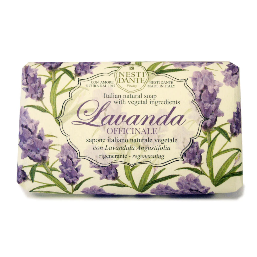 Nesti Dante Lavendel Sæbe 150g - Lavender Officinale Italiensk fast sæbe Nesti Dante