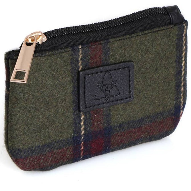 Tweed pung grøn Tartan fra Celtic Ore Crafts Celtic Ore Crafts