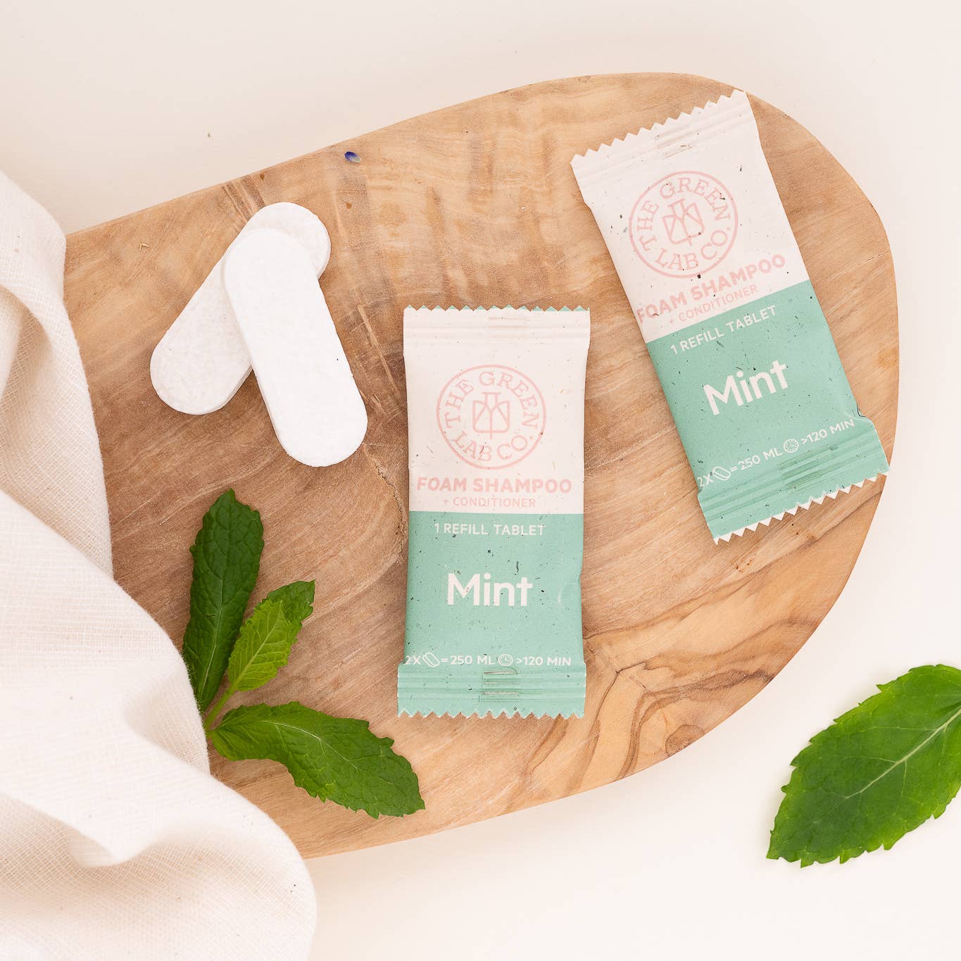 Shampoo Tablet Refill — Mynte og Kamille