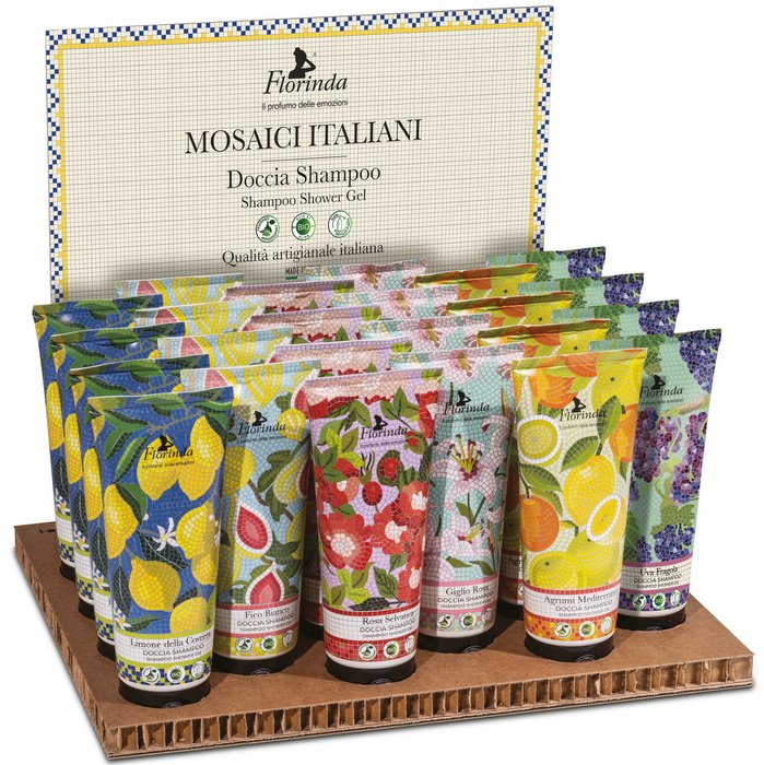 Mosaik Shower Shampoo fra Italienske Florinda