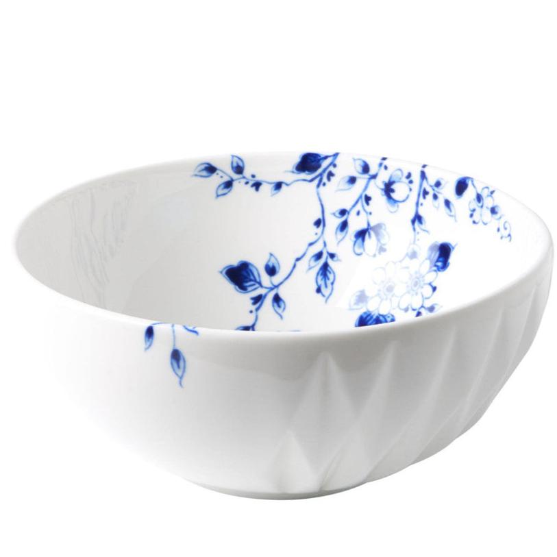 Morgenmadsskål Blå Blomster 450 ml - Heinen Delfts Blauw Heinen Delfts Blauw