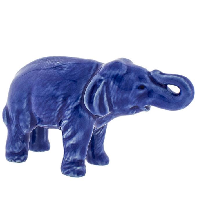 Miniature elefant i Keramik