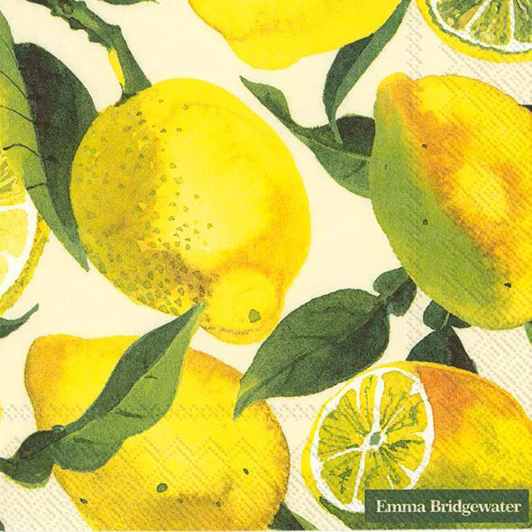 Frokost servietter Lemons Emma Bridgewater