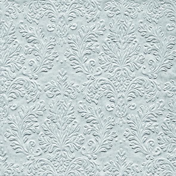 Middagsserviet Cameo Uni Sølv – 40x40 cm – 16 stk.