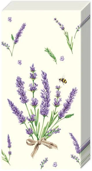 Lommetørklæde Bouquet Of Lavender Cream - Emma Bridgewater Emma Bridgewater