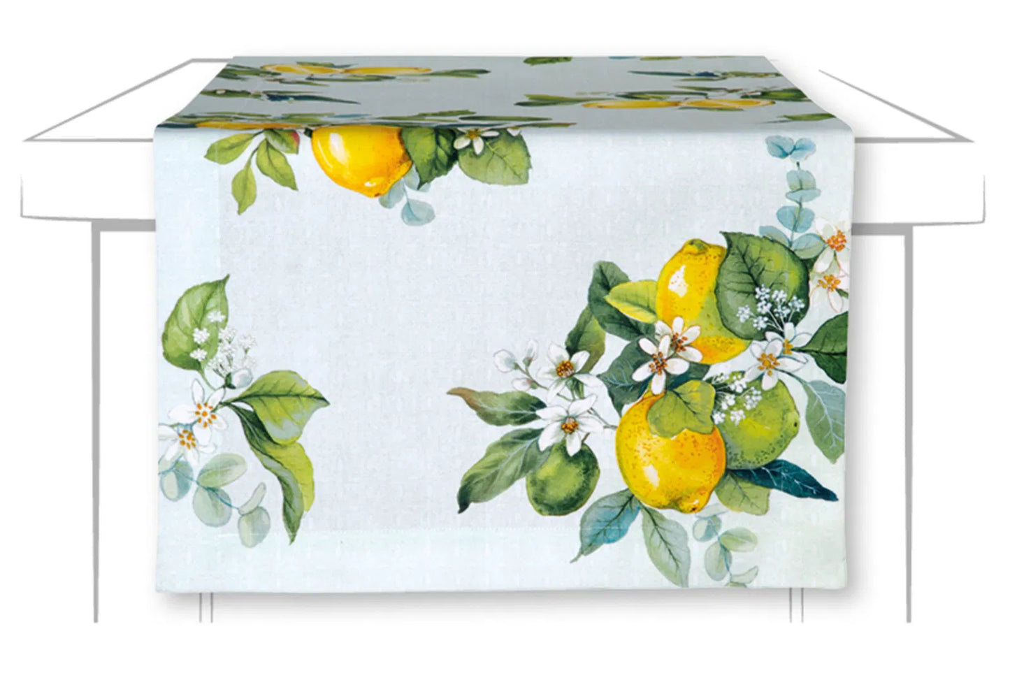 Bordløber Lemon Wreath Mint
