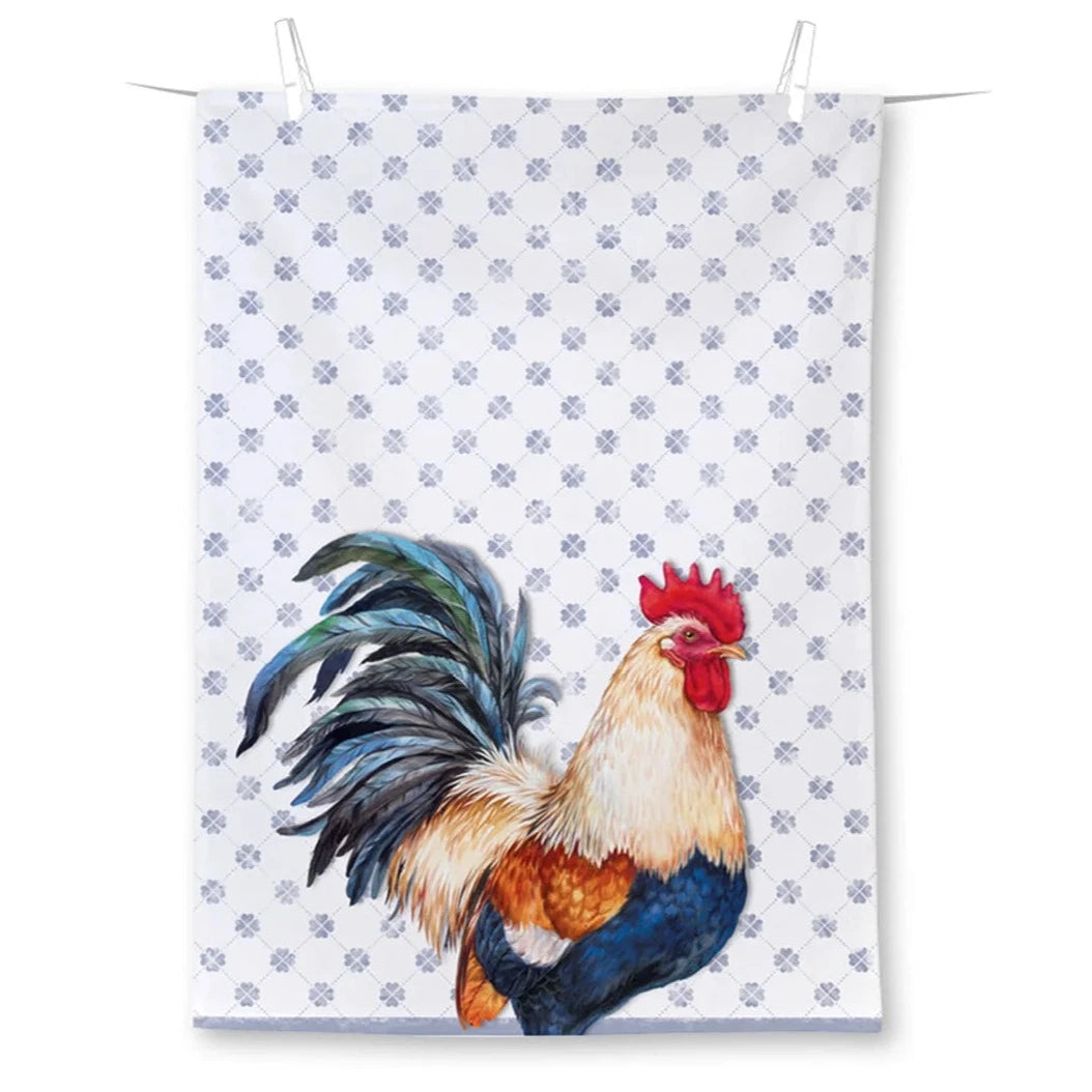 Viskestykke Albert Rooster Blue Vinding