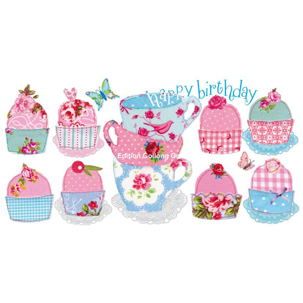 Postkort XXL med billede af muffins Edition Gollong Default Title