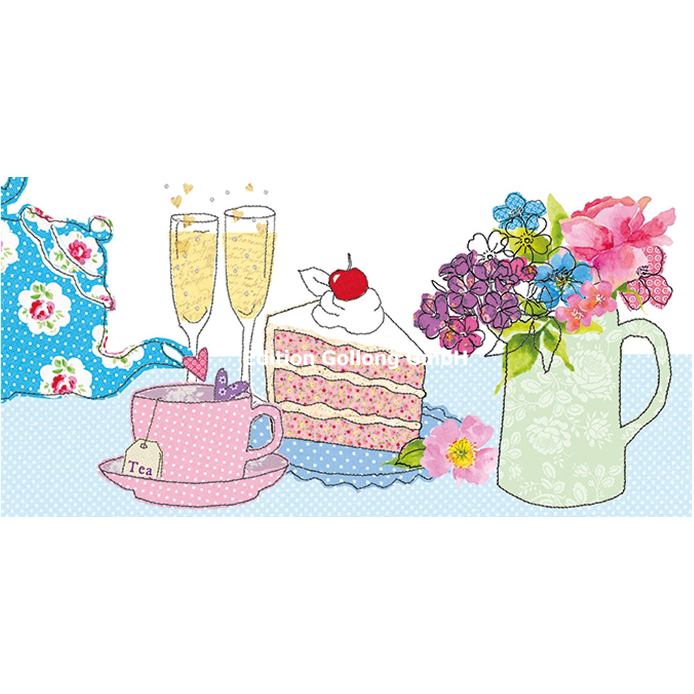 Postkort XXL med billede af lagkage Edition Gollong Default Title