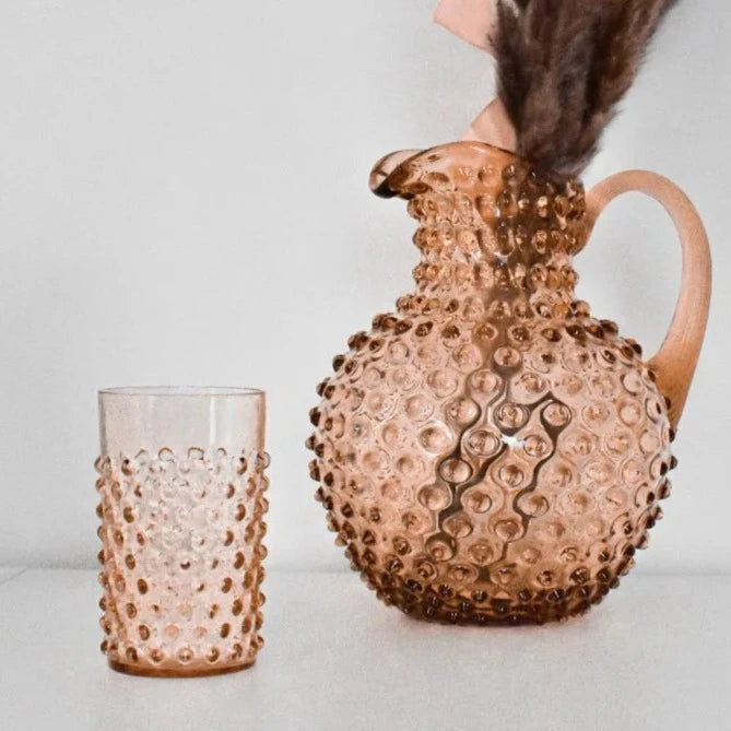 Hobnail drikkeglas Anna von Lipa