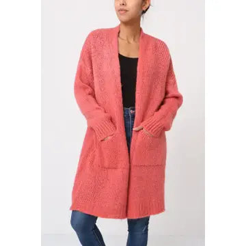 Strik Cardigan mellemlang