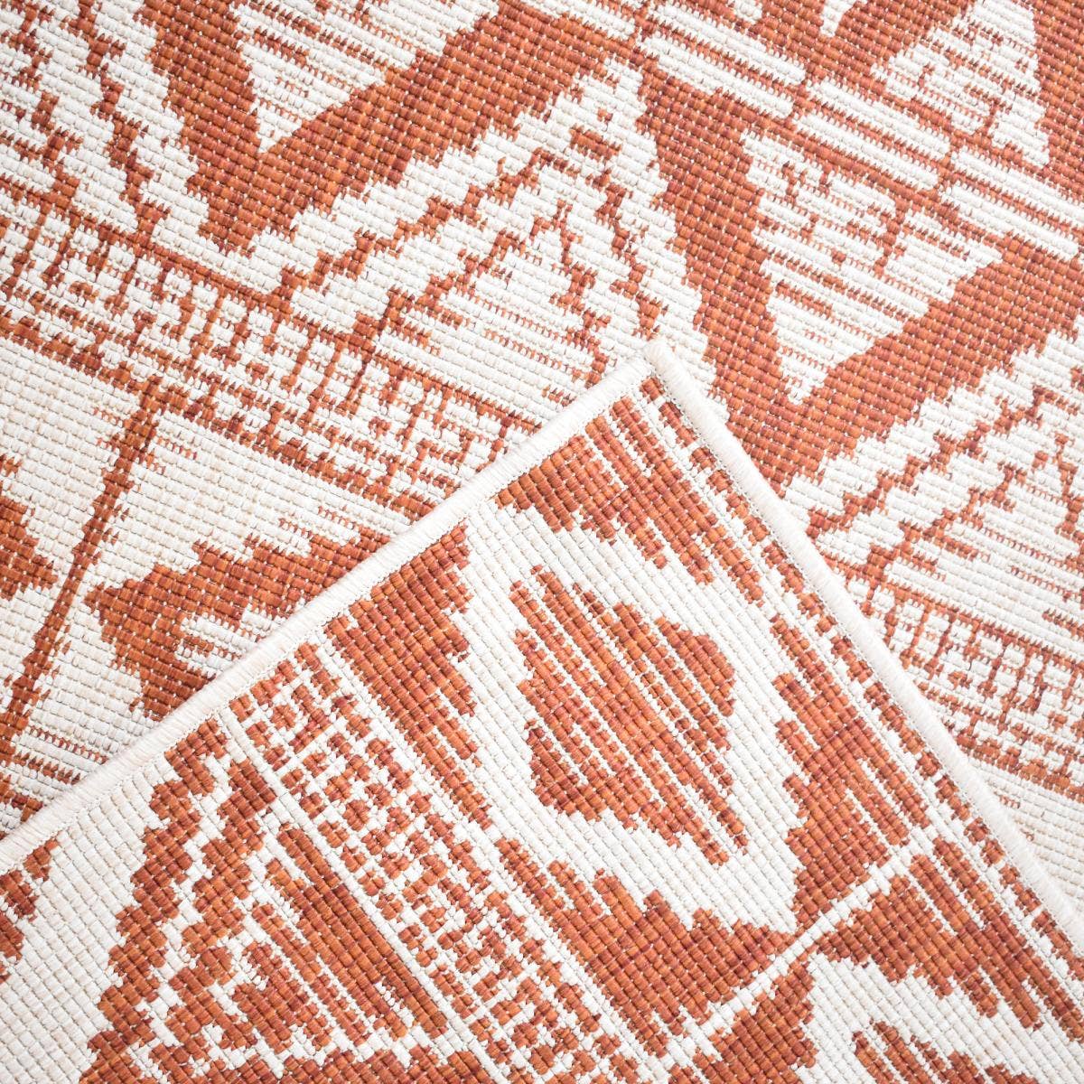 Vendbar Rød 80x150 Cm Udendørs Tæppe