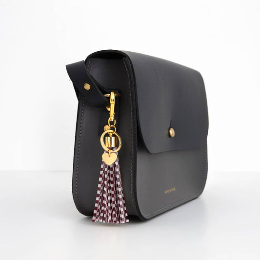 Deluxe Reflekterende Kvast Vedhæng - Bordeaux Firefly Reflectors