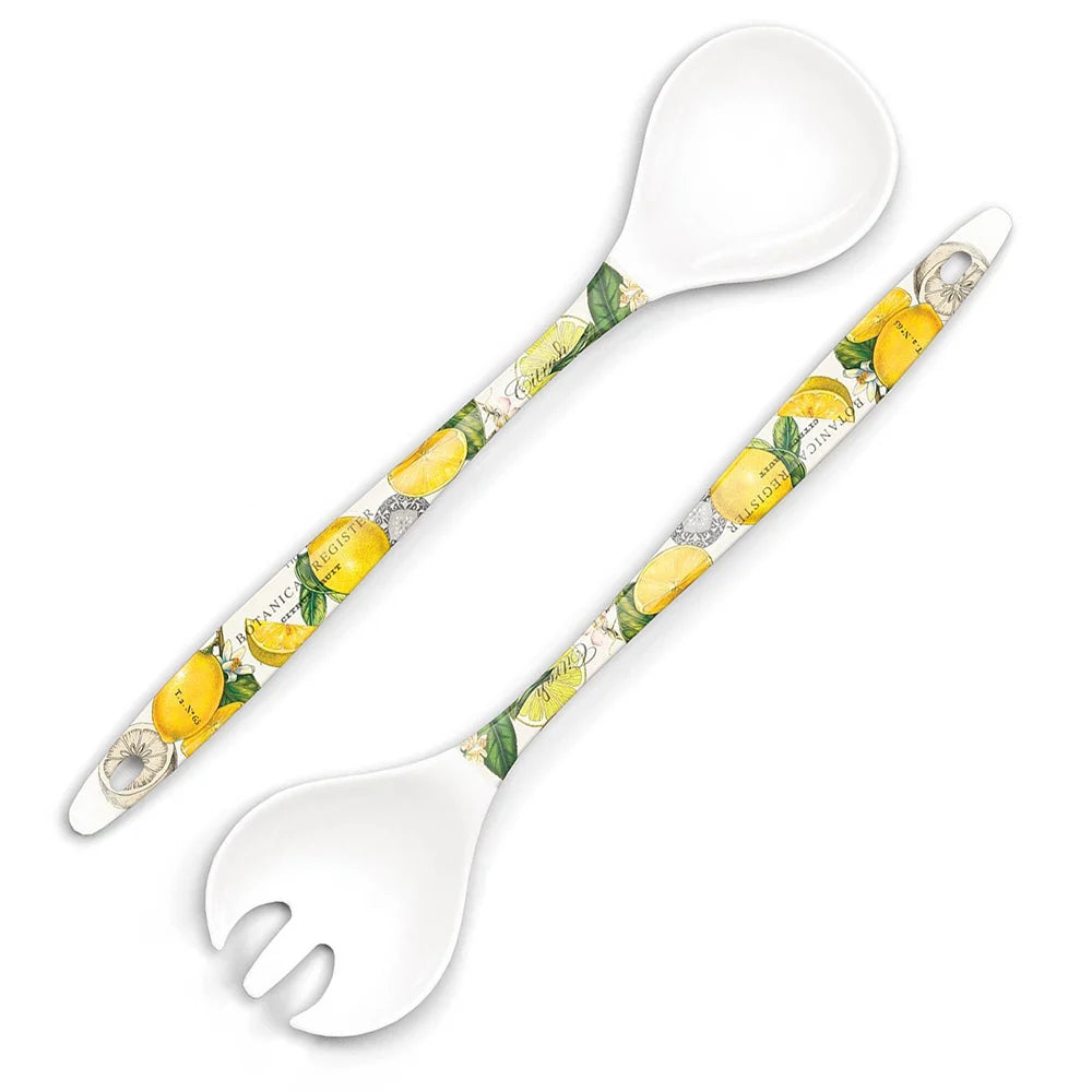 Melamin salat bestik Lemon basil Michel design works