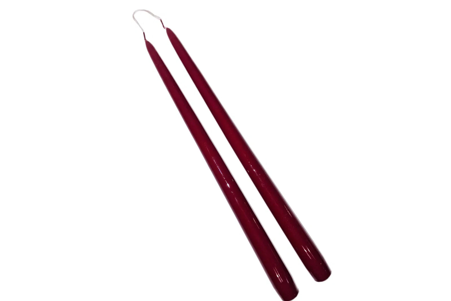 Lak Lys håndyppede 42 cm Flere farver - 2 stk