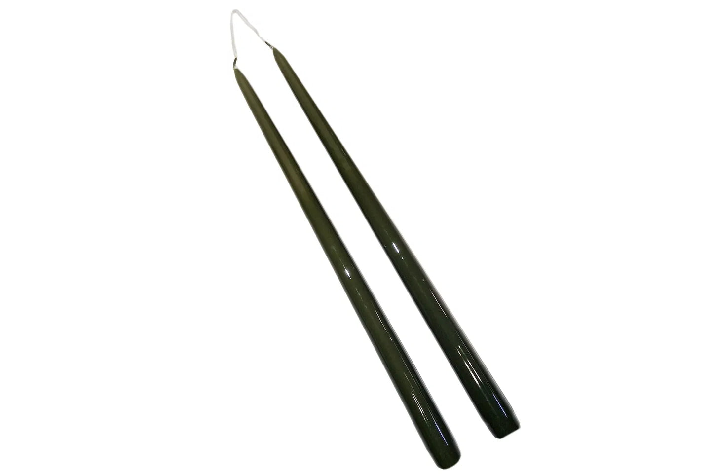 Lak Lys håndyppede 42 cm Flere farver - 2 stk