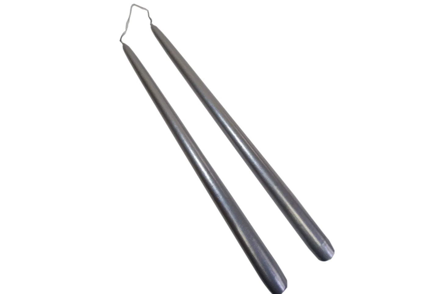 Lak Lys håndyppede 42 cm Flere farver - 2 stk