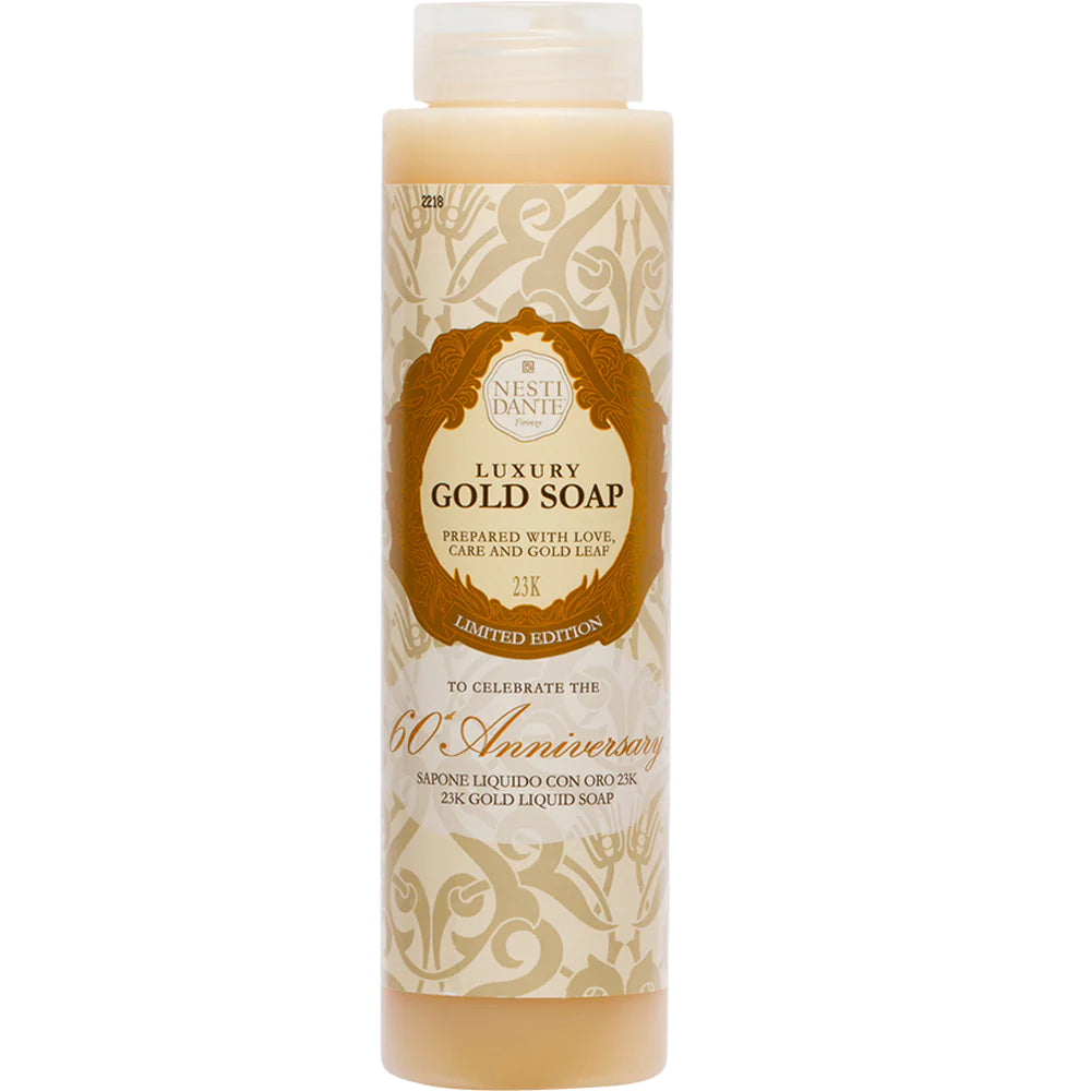 Nesti Dante Gold Soap Shower Gel 300ml - Luksuriøs Brusegel med Guld Nesti dante