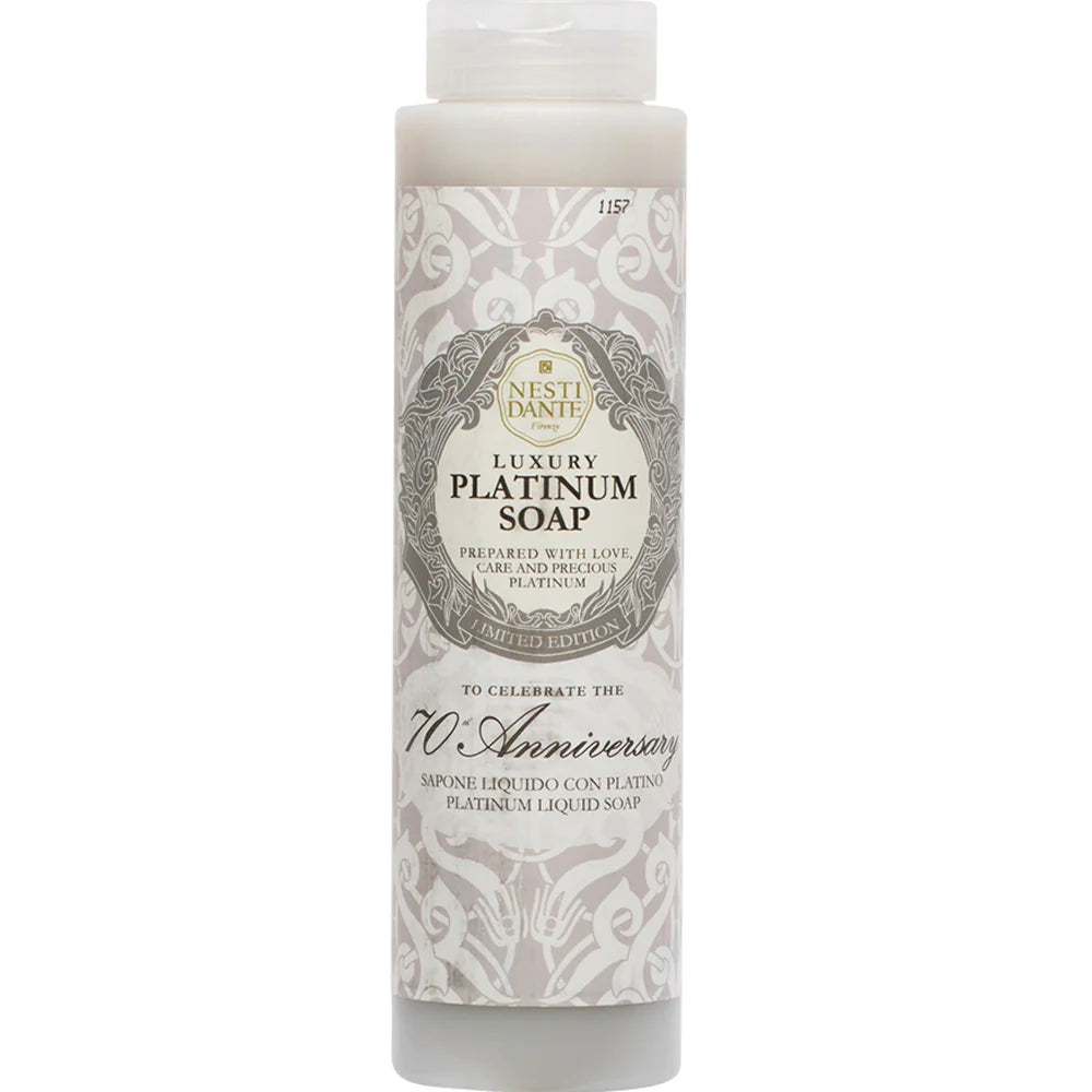 Nesti Dante Platinum Soap Shower Gel 300ml - Eksklusiv Jubilæumsbrusegel Nesti dante