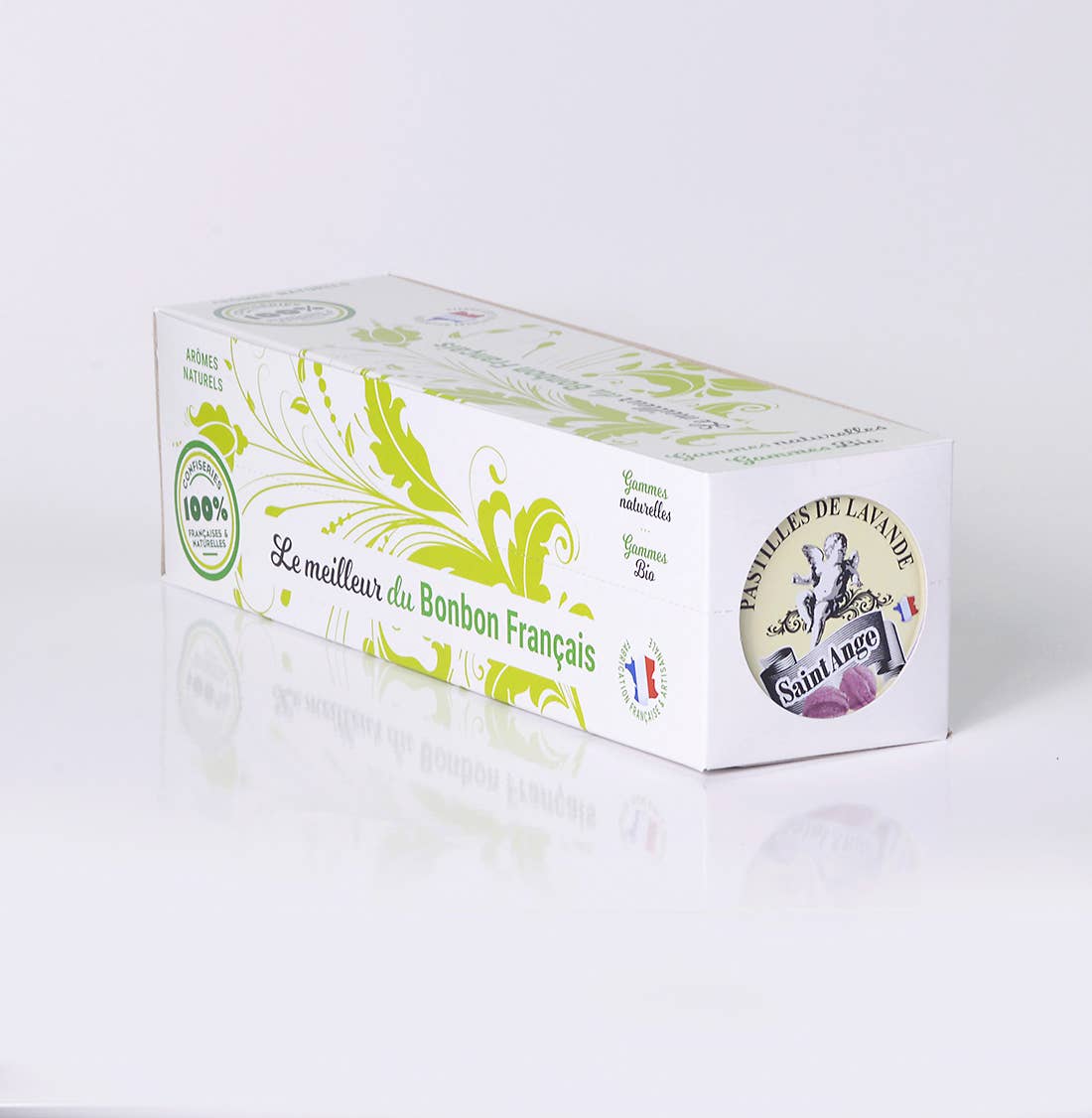 Saint-Ange franske bon bon bolcher - Lavendelsmag Bonbon-France