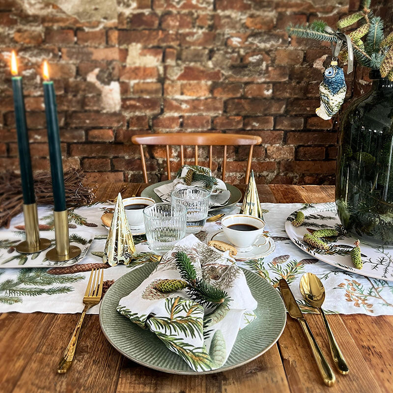 Bakke 32x15 cm Pine trees Bakker Koustrup & Co