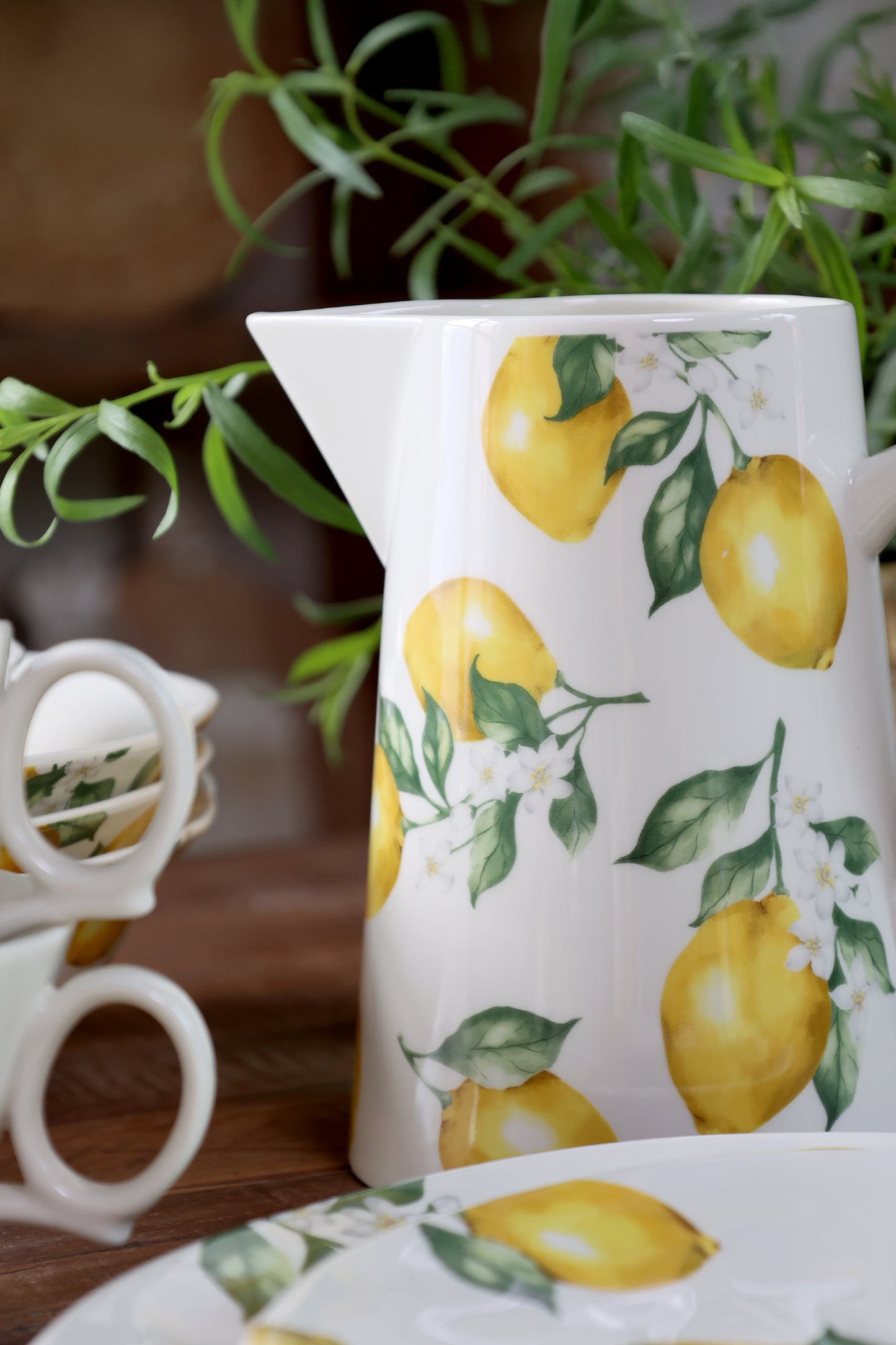 Porcelænskande – Maison Citron | Creme | Chic Antique