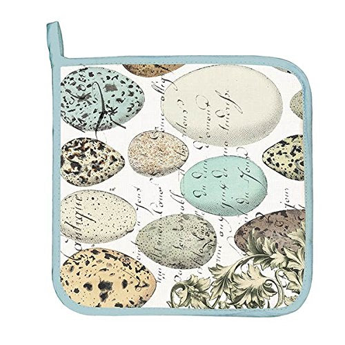 Grydelapper Nest and eggs 2 stk Michel design works Michel design works