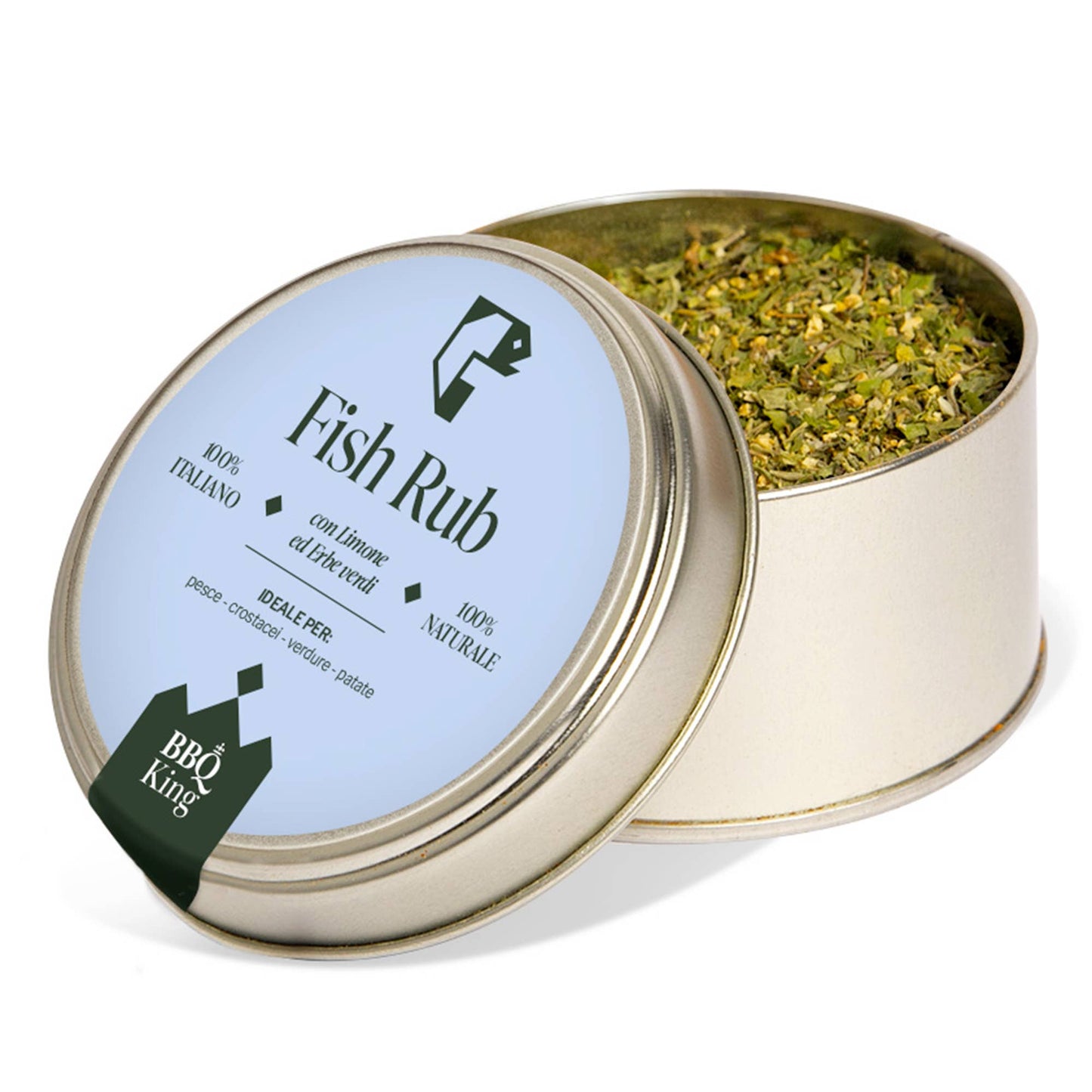 BBQ King krydderi fiske Rub 70 g