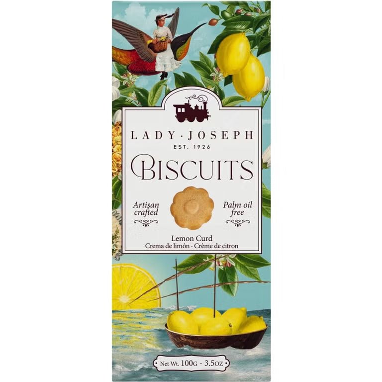 Lady Joseph Lemon Curd Biscuits – 100 g Lady Joseph